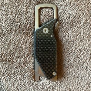 Kershaw Carbon Fiber Multifunction Box Cutter Bottle Opener EDC